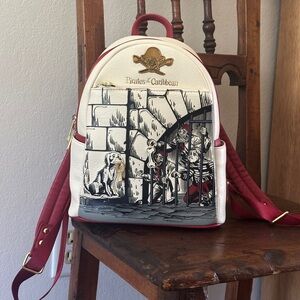Loungefly Pirates of the Caribbean Jail Scene Backpack